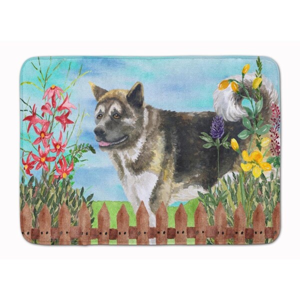 Carolines Treasures American Akita Spring Machine Washable Memory Foam Mat CK1231RUG - main